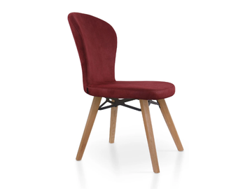 HERA VITO - Leather chair by 5A Design - view 2